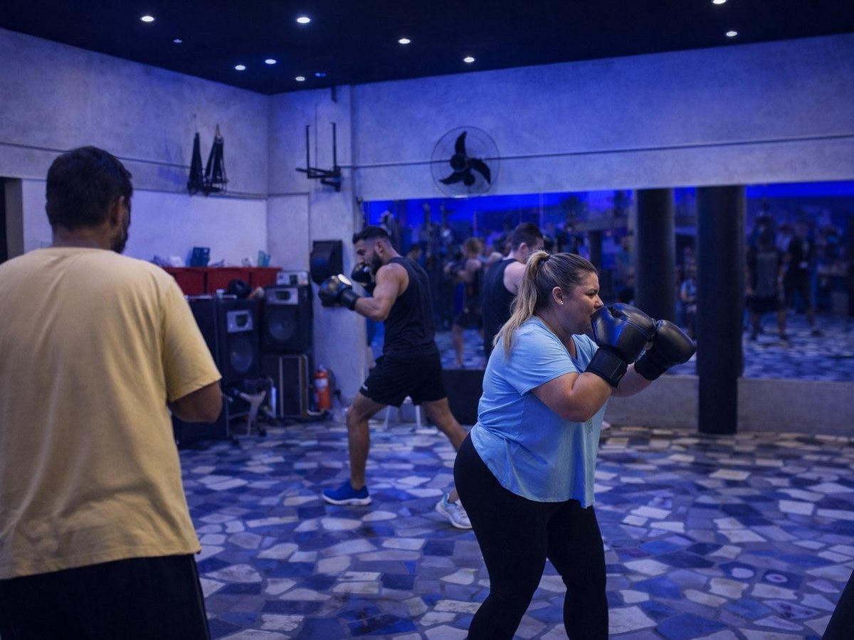 Boxe na Top One Passo D’Areia
